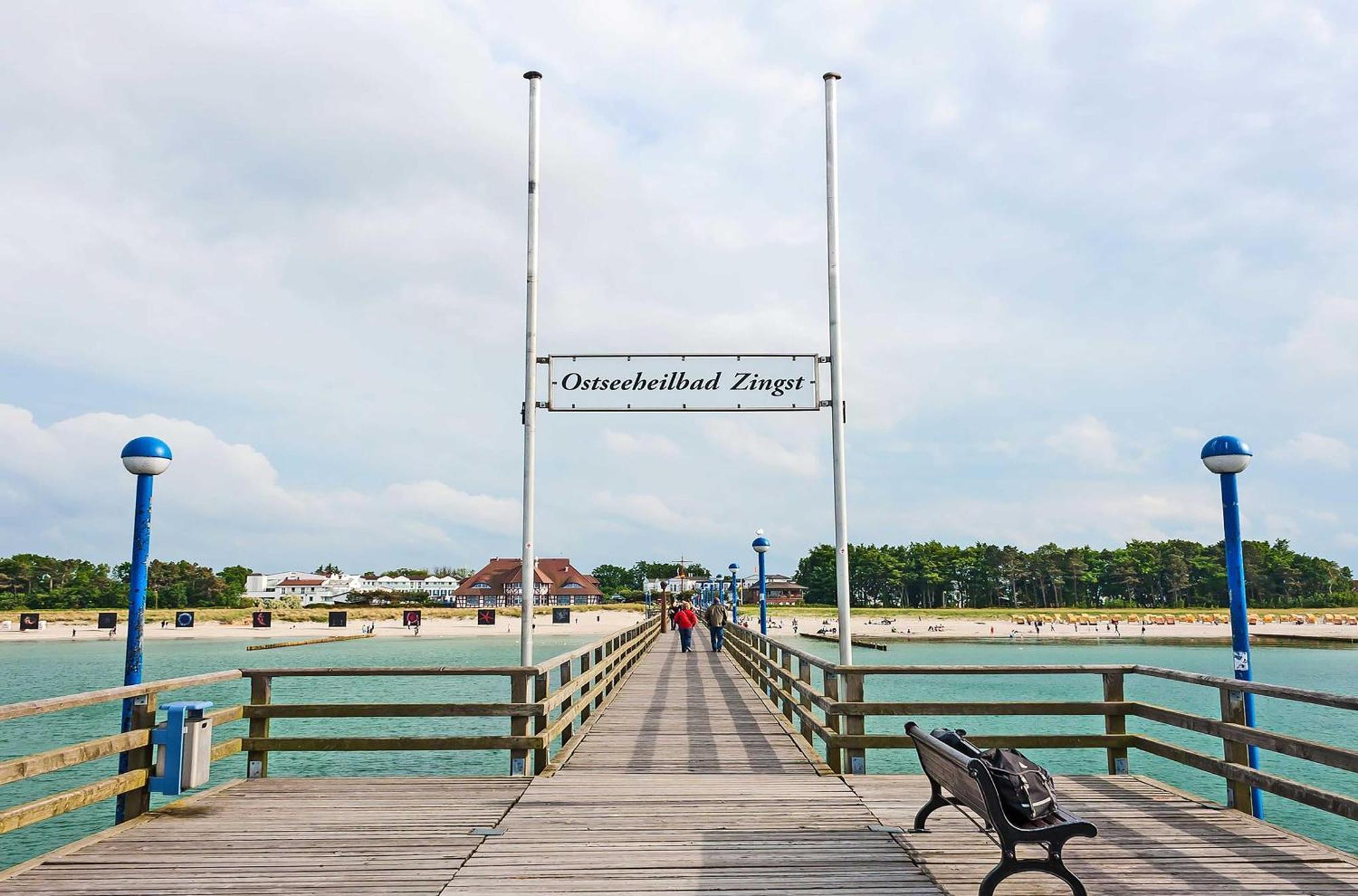Strandhafer An Der Seebruecke Zingst Exteriör bild
